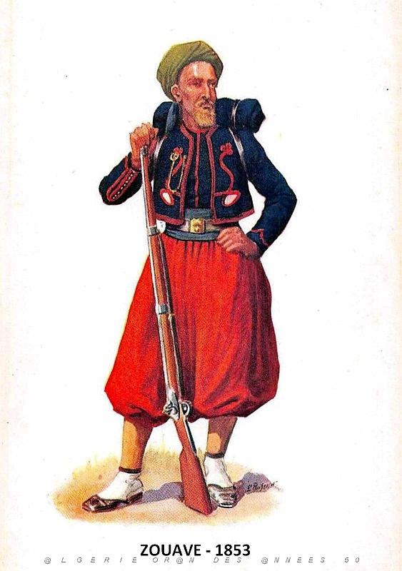 23- Alger - Casbah - Musee Franchet d'Esperey - Zouave - 1853.jpg